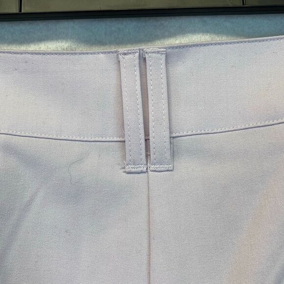 NWT WILD FABLE Dress Pants Womens Size 8 Light Violet Pleated High-Rise Wide Leg - Picture 15 of 16